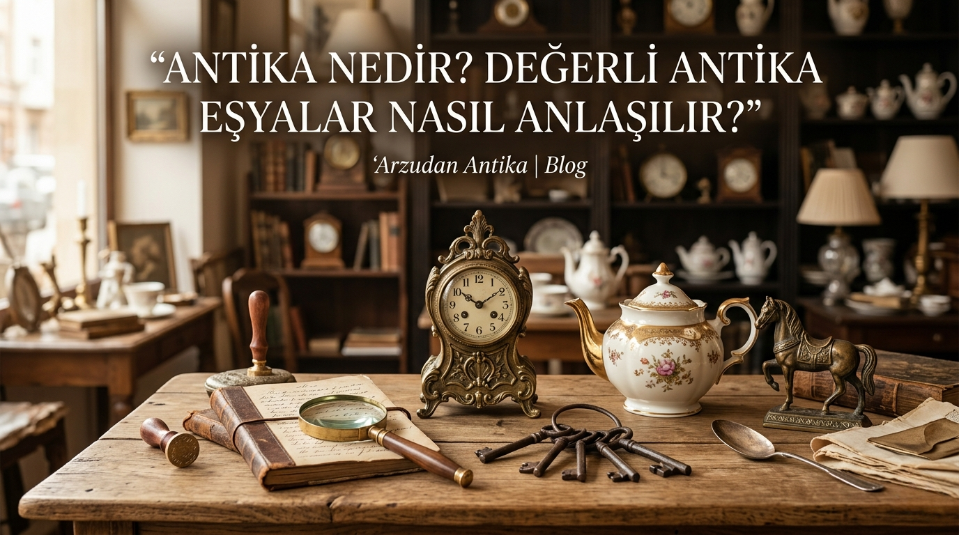 Antika Nedir? Değerli Antika Eşyalar Nasıl Anlaşılır?