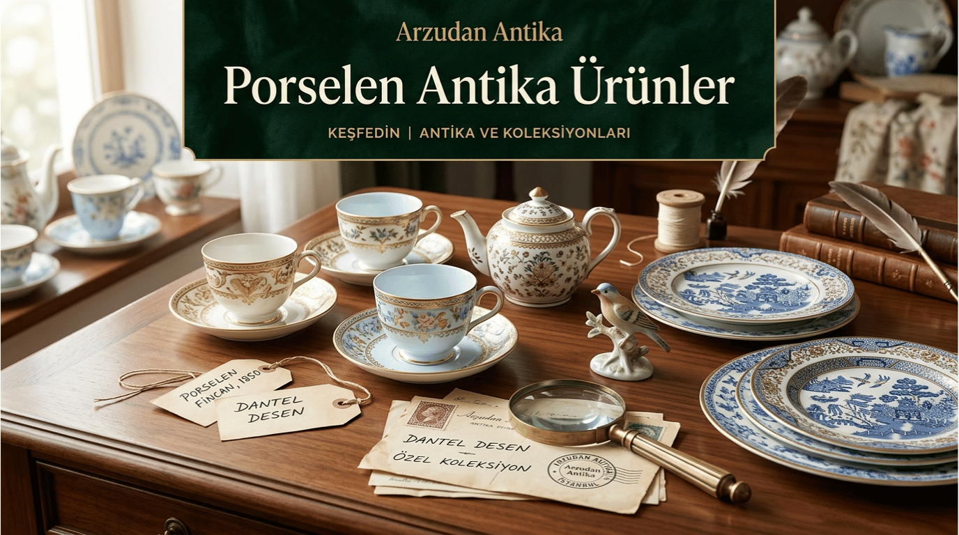 Porselen Antika Ürünler Nasıl Değerlendirilir?