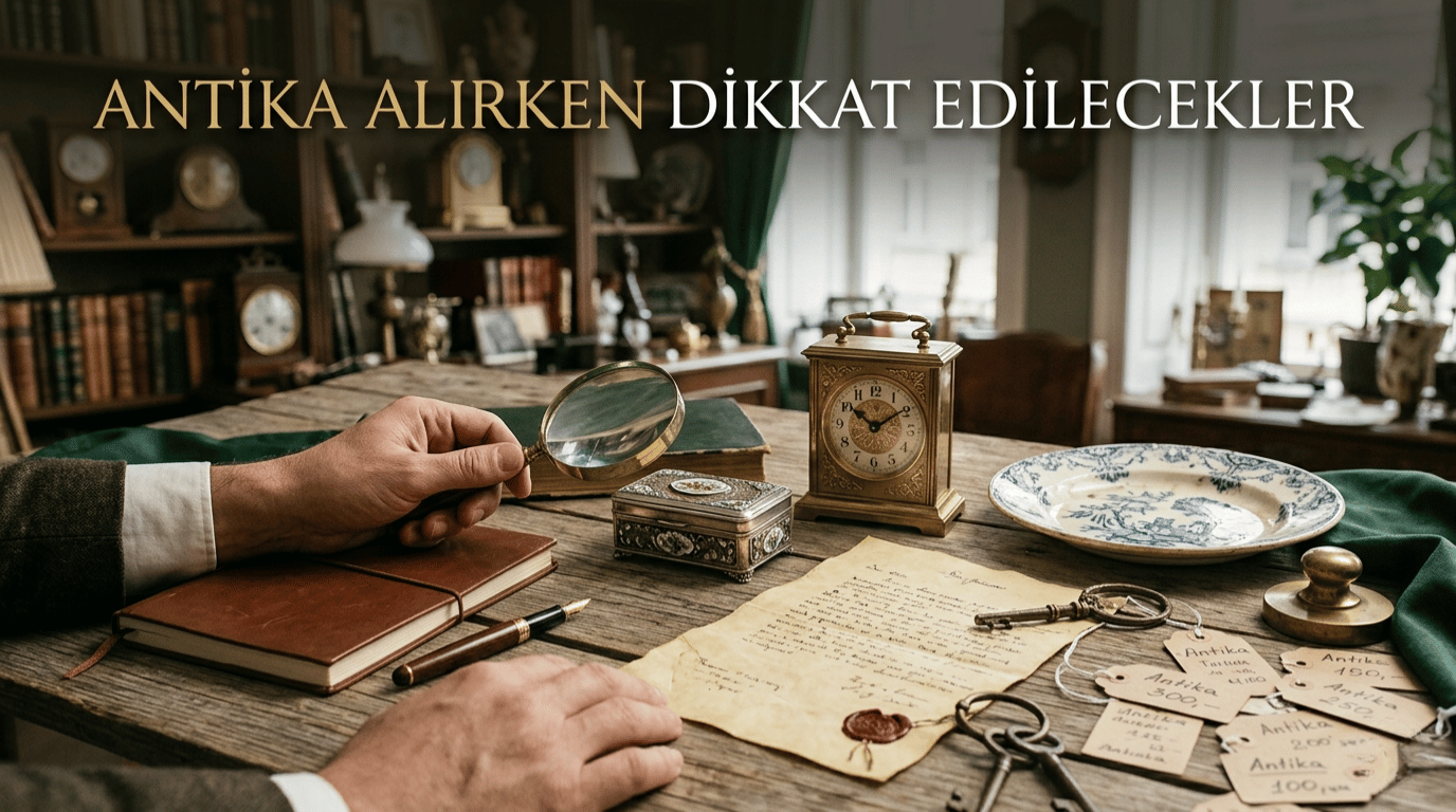 Antika Alırken Nelere Dikkat Edilmeli?